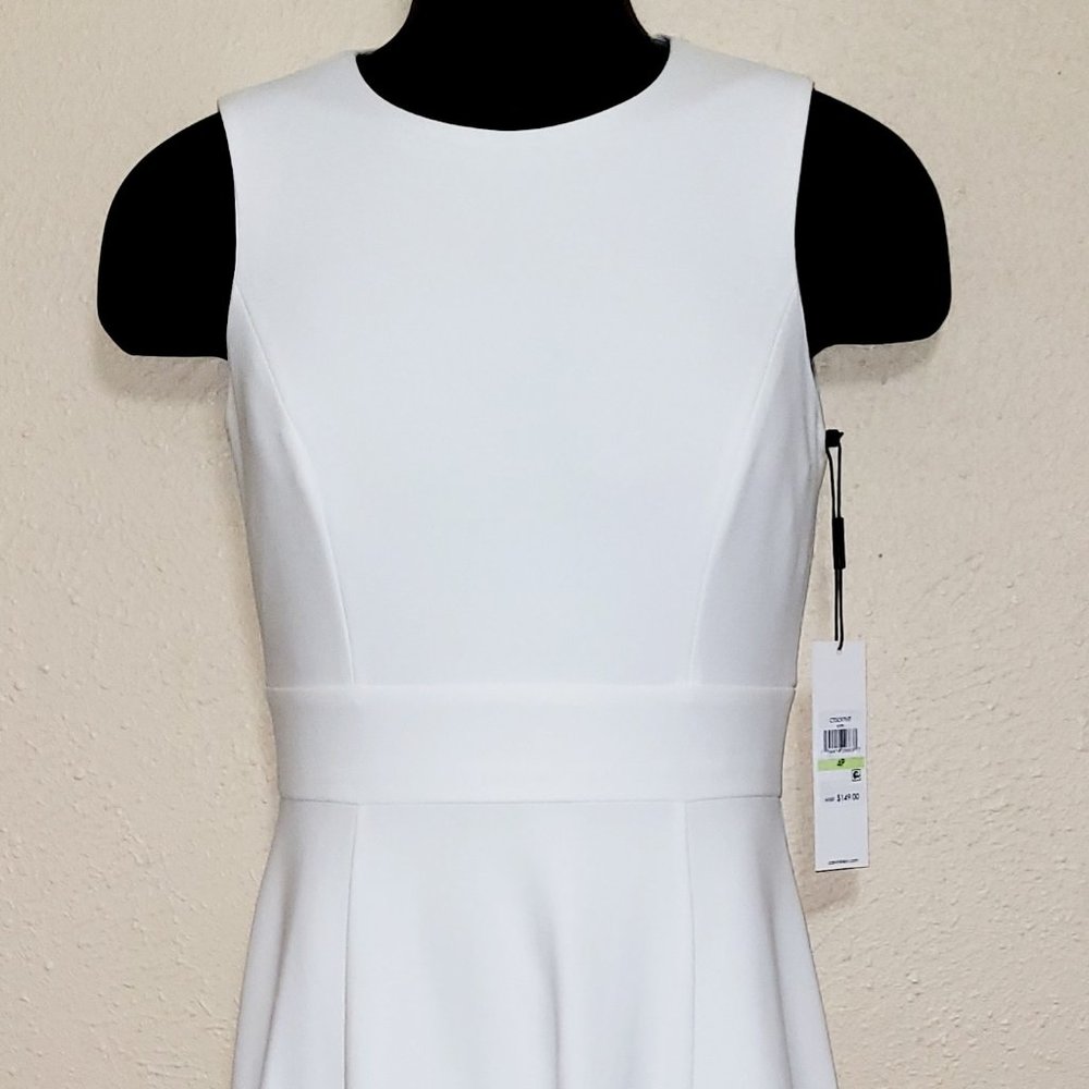 Beautiful Calvin Klein White Dress Multiple Sizes